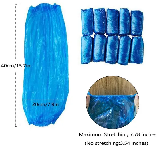 安い使い捨てPEプラスチックオーバースリーブPP不織布使い捨てスリーブカバー