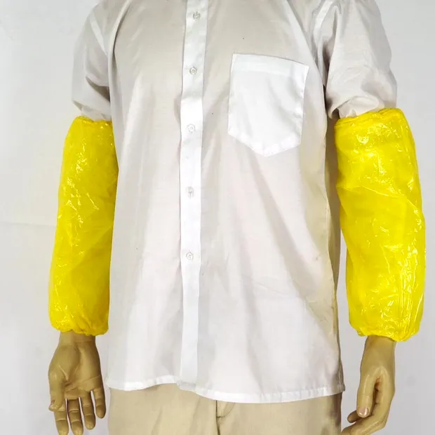 防水保護医療/外科/CPE/SMS/PP/不織布/プラスチック使い捨てPEスリーブカバー家庭用クリーニング/クリーン